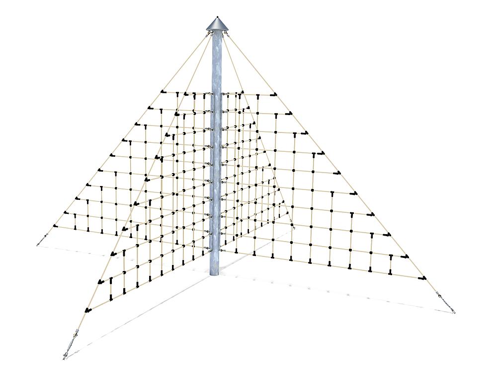 Rope net X pyramid Maxi