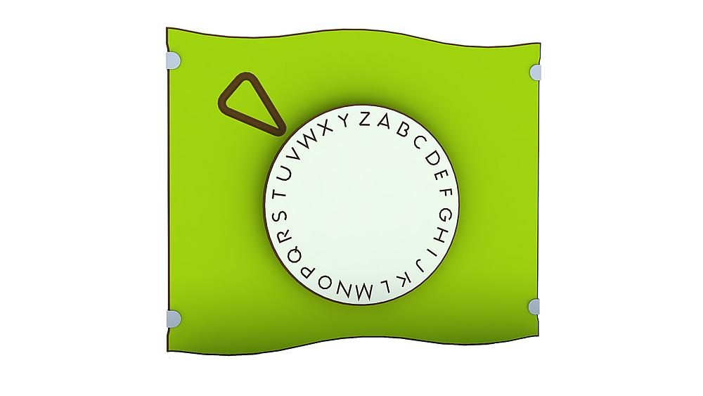 Tableau de jeu roue à lettres