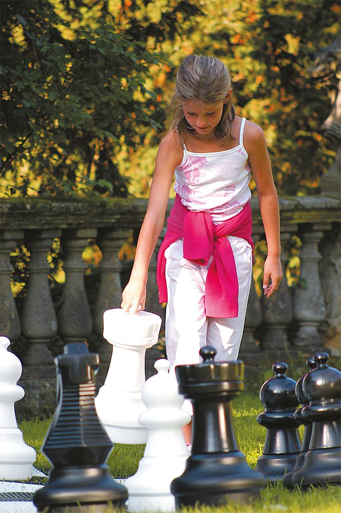 Chess pieces, outdoor