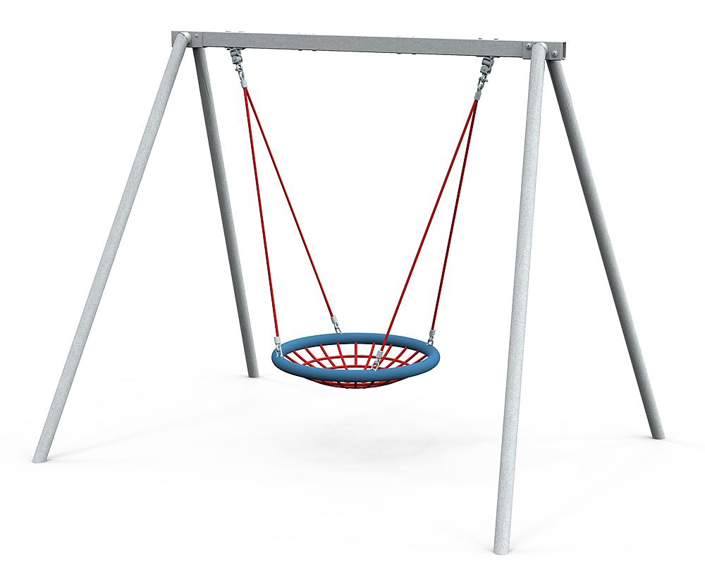 double swing with nest seat Ø 100 cm