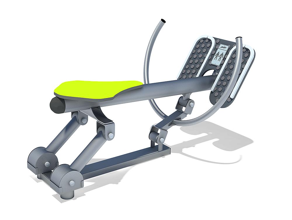 active-station rowing seat
