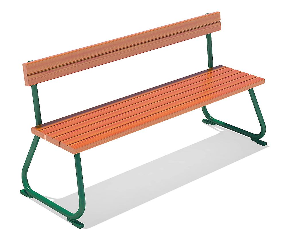 children's bench with back rest Sederli midi