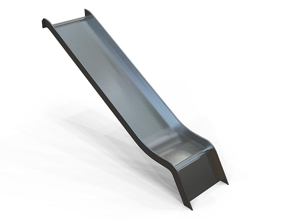 Add-on slide wide stainless steel, ph 195 cm